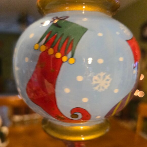 Pier 1 Li Bien Christmas Stockings Ornament - Picture 5 of 11